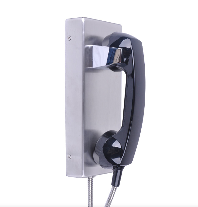 Teléfono de pared resistente al vandalismo