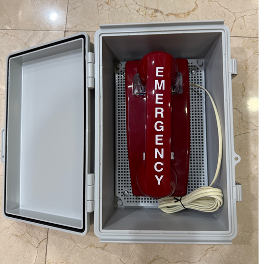 Weatherproof Emergency Phone Box