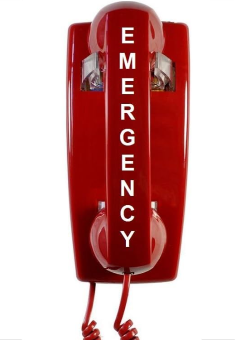 Teléfono de pared industrial