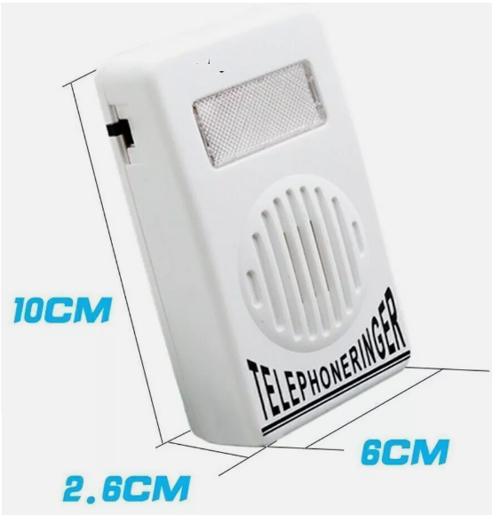 Loud Telephone Ring Ringer Sound Amplifier w/ Visual Alert – HQTELECOM.com