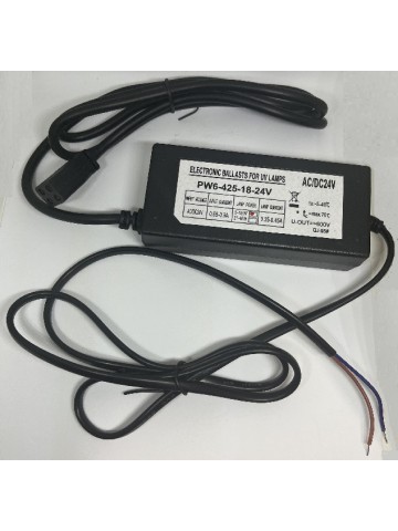 24V Replacement Electronic Ballast for UV Lamps with Visual Alert for Bulb ON/OFF 