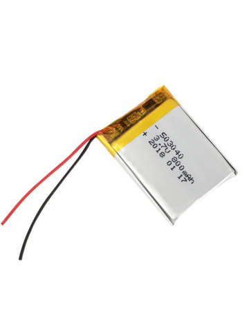 Rechargeable Li-ion Battery 3.7V 550 mAh